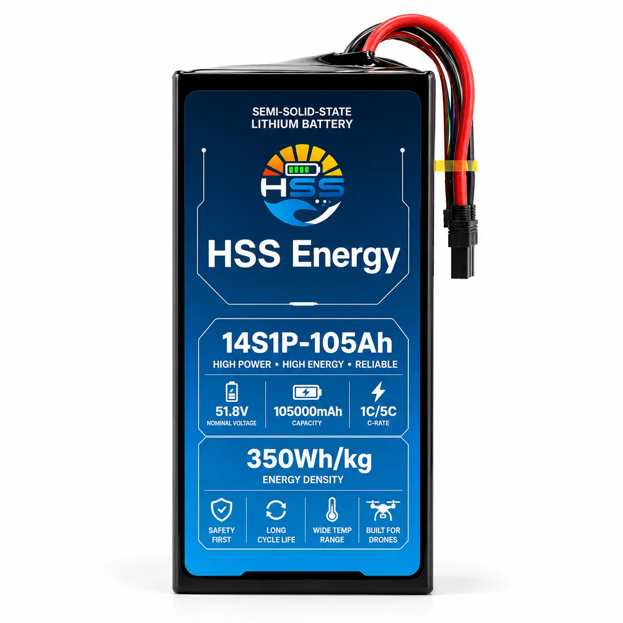 14S 105Ah UAV Battery