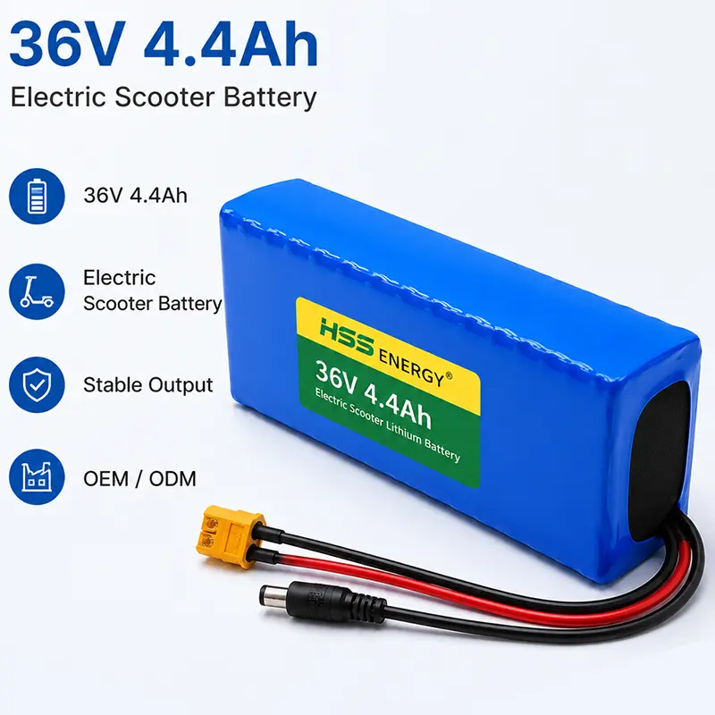 36V 4.4Ah Electric Scooter Lithium Battery