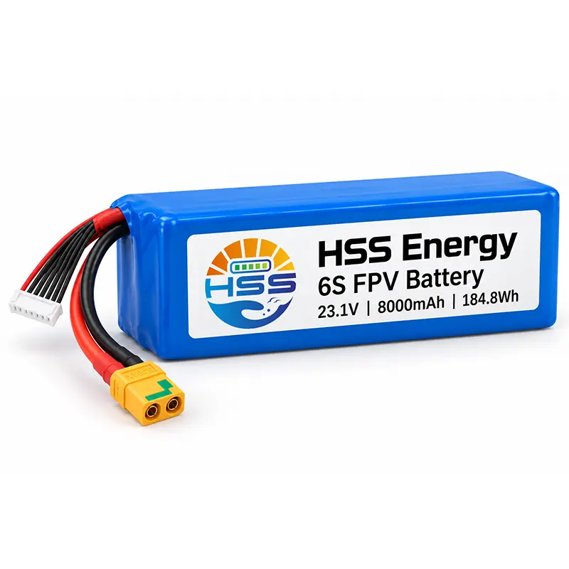 6S 8000mAh FPV Battery