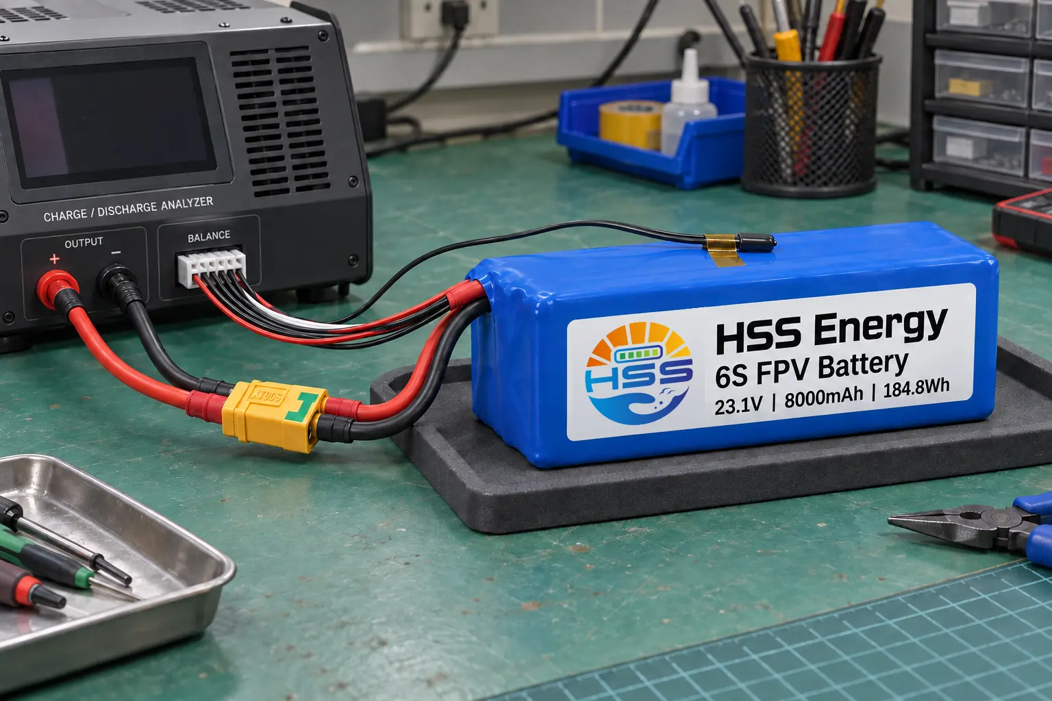 6S 8000mAh FPV Battery